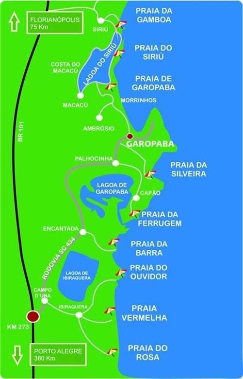 Flats Da Barrinha Da Ferrugem A 500Mt Do Mar Villa Garopaba Luaran gambar